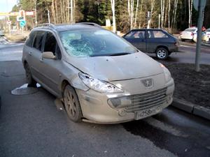 Водитель «Пежо» сбил ребенка